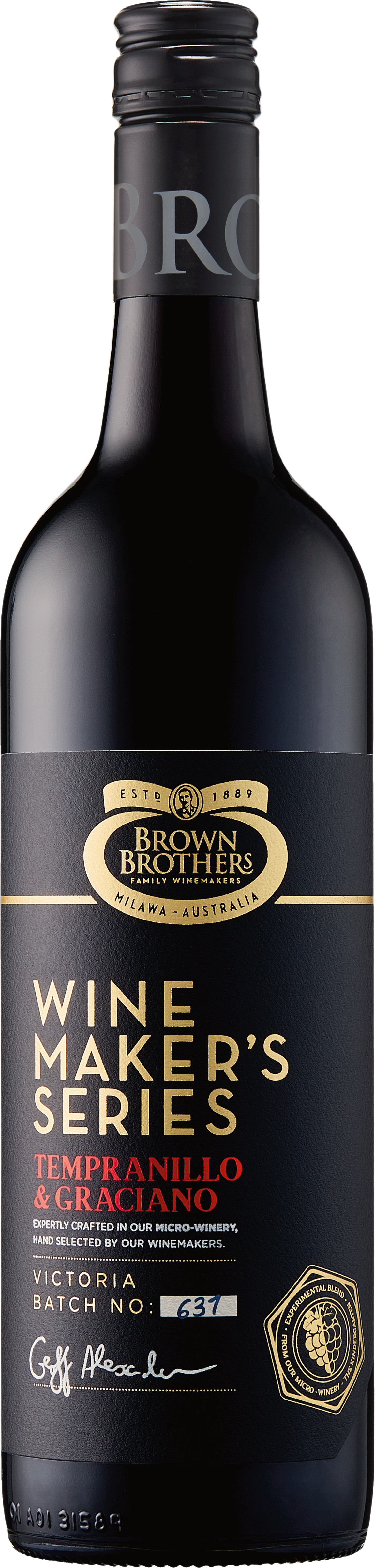Brown Brothers Winemaker's Series Tempranillo Graciano 2019